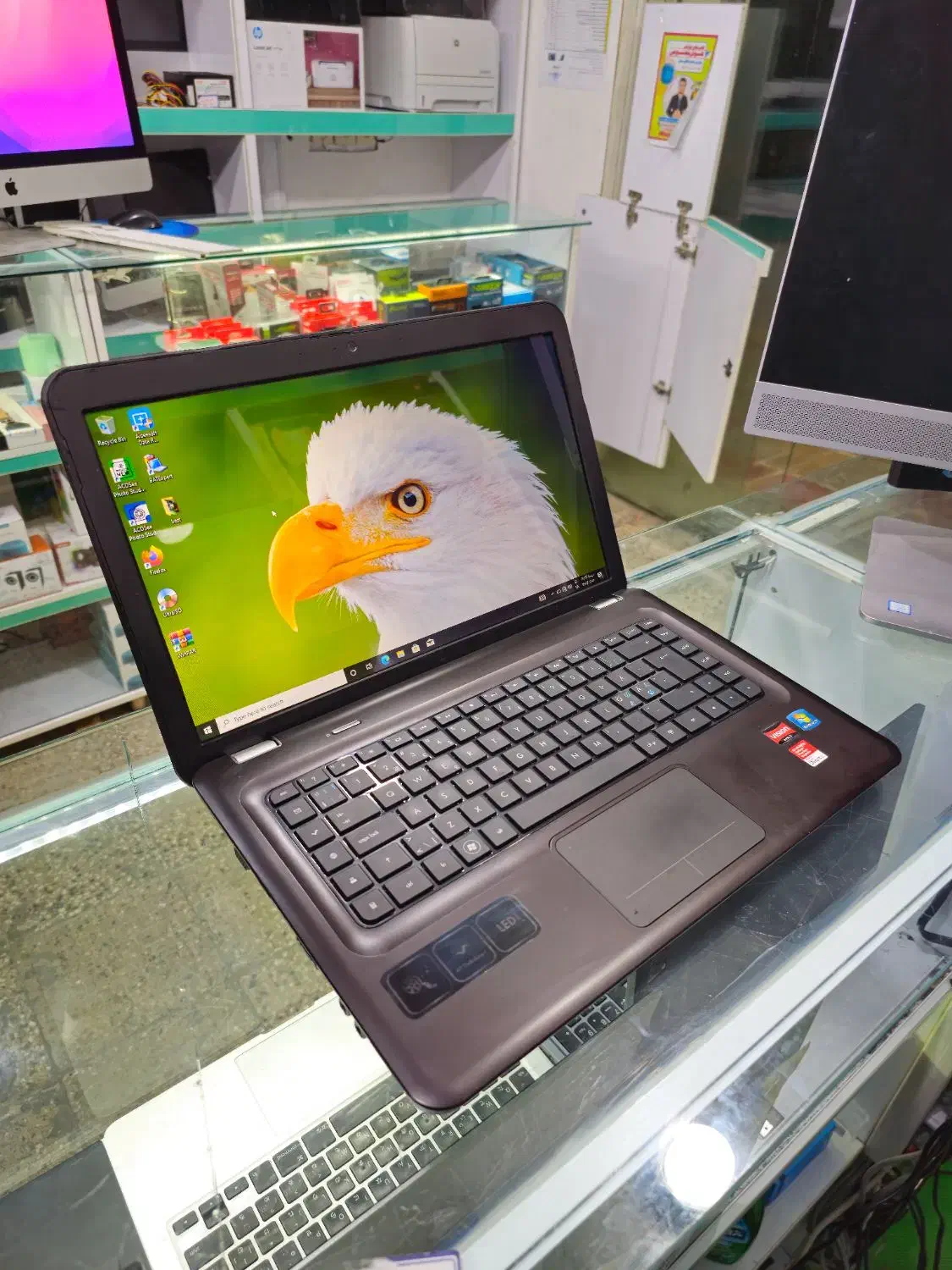 لپتاپ زیبای اقتصادی مارک HP رم ۸ هارد 240 SSD|رایانه همراه|یاسوج, |دیوار
