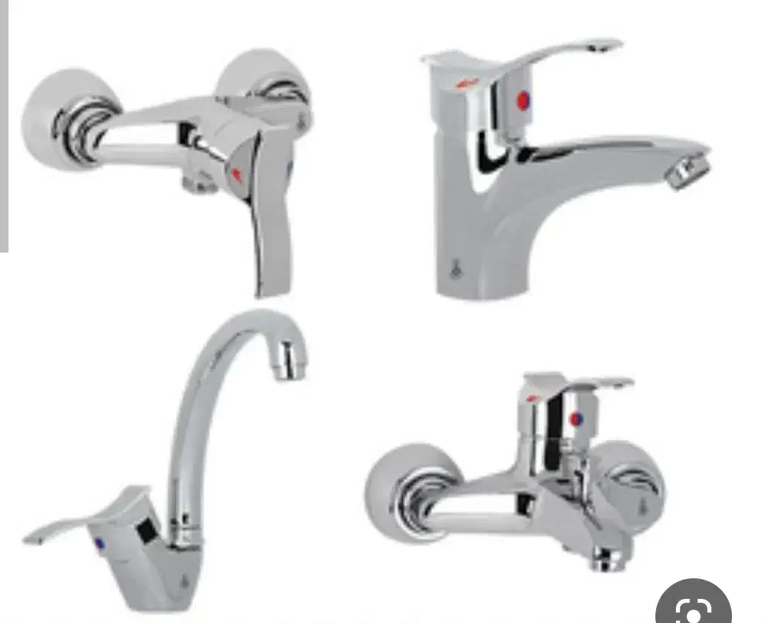 شیر آلات اهرمی  ۶ تایی|مصالح و تجهیزات ساختمان|قم, نیروگاه|دیوار