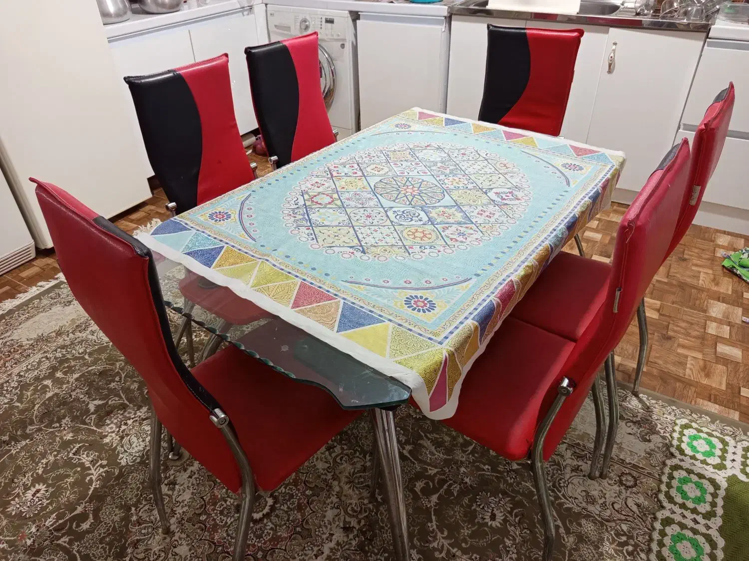 میز ناهار خوری|میز و صندلی غذاخوری|الشتر, |دیوار