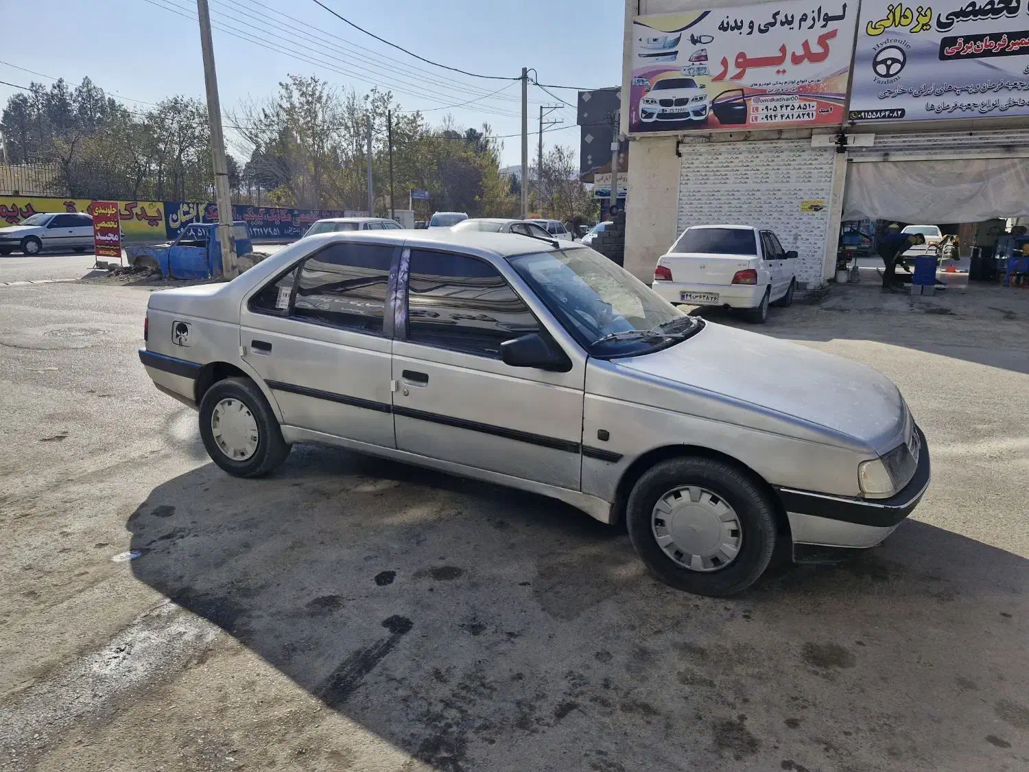 پژو405 مدل 85 دورنگ|خودرو سواری و وانت|شیروان (خراسان), |دیوار