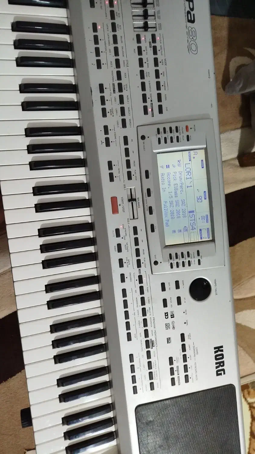 کورگ ۸۰|پیانو، کیبورد، آکاردئون|نورآباد ممسنی, |دیوار