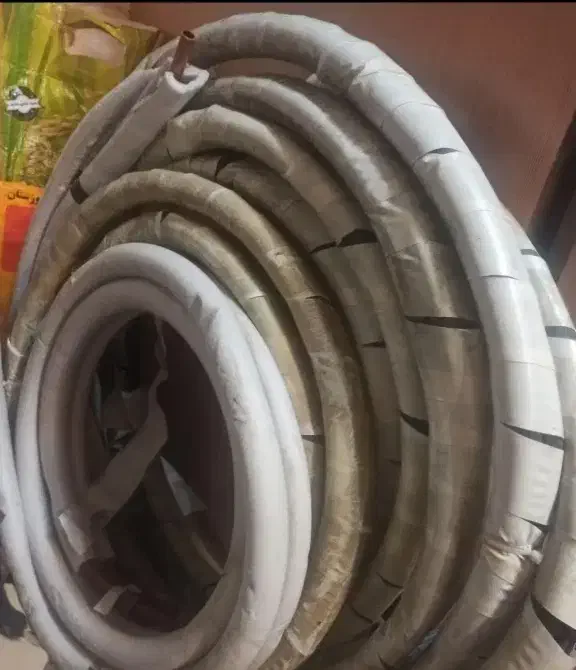 لوله مسی کولرگازی ۱۶ متری و ۶ متری|کولر گازی و فن‌کوئل|کرج, کیانمهر|دیوار