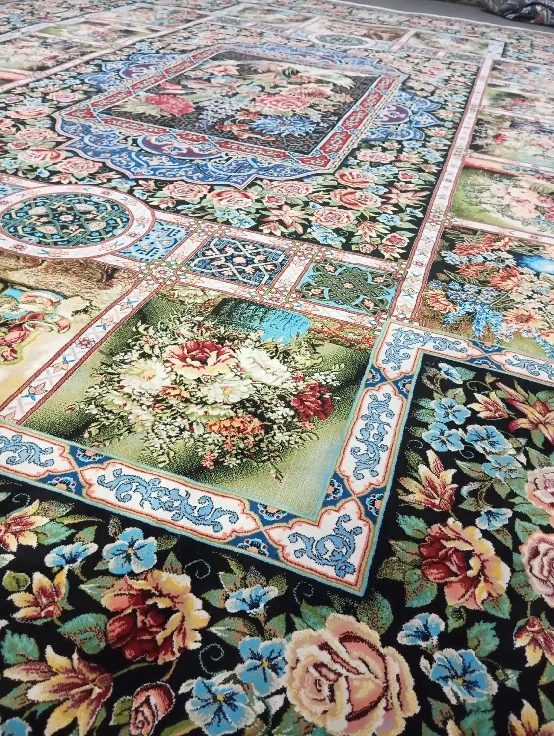 فرش ۱۲ متری نو ۱۲۰۰ شانه تراکم۳۶۰۰|فرش|تربت جام, شهرک معلم|دیوار