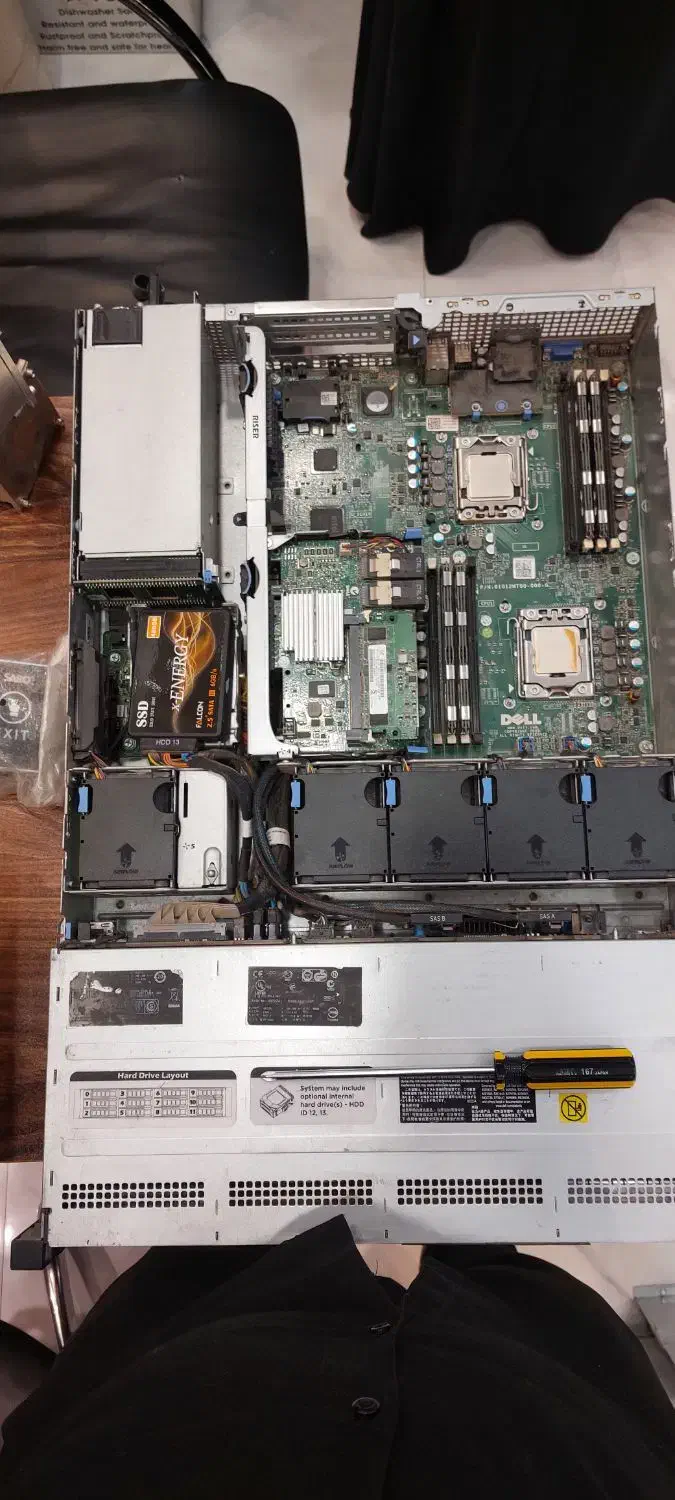 سرور Dell R510|رایانه رومیزی|تهران, شوش (باغ آذری)|دیوار