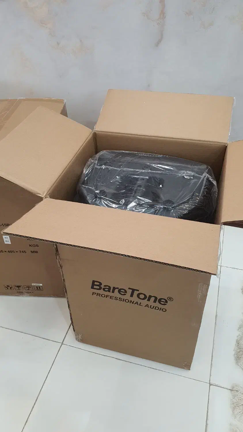 باند اکتیو 15 اینچ بلوتوثی فلش خور مارک BareTone|سیستم صوتی خانگی|زاهدان, |دیوار