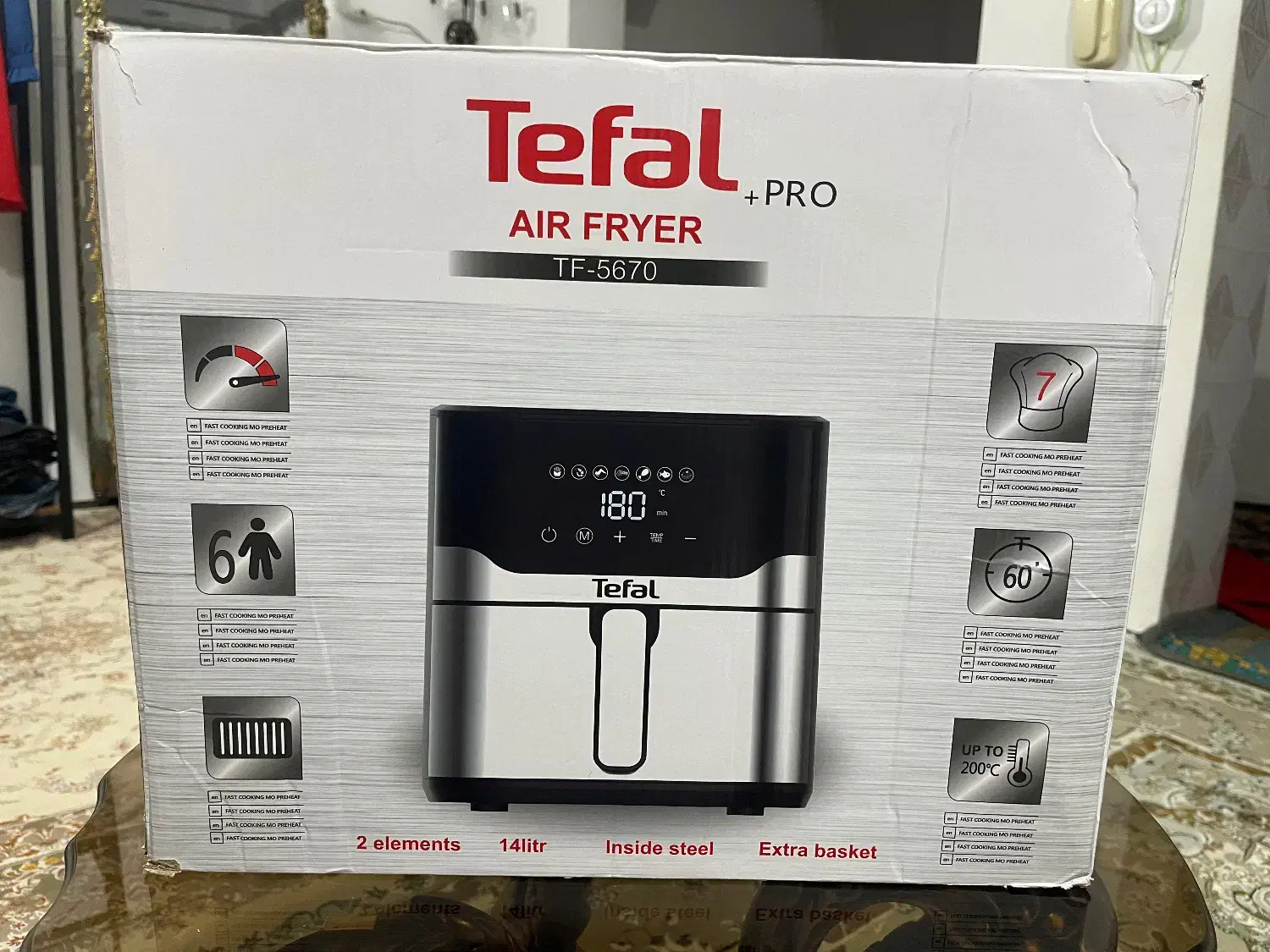 سرخکن تفال ۱۴لیتری|اجاق گاز و لوازم برقی پخت‌وپز|آمل, |دیوار