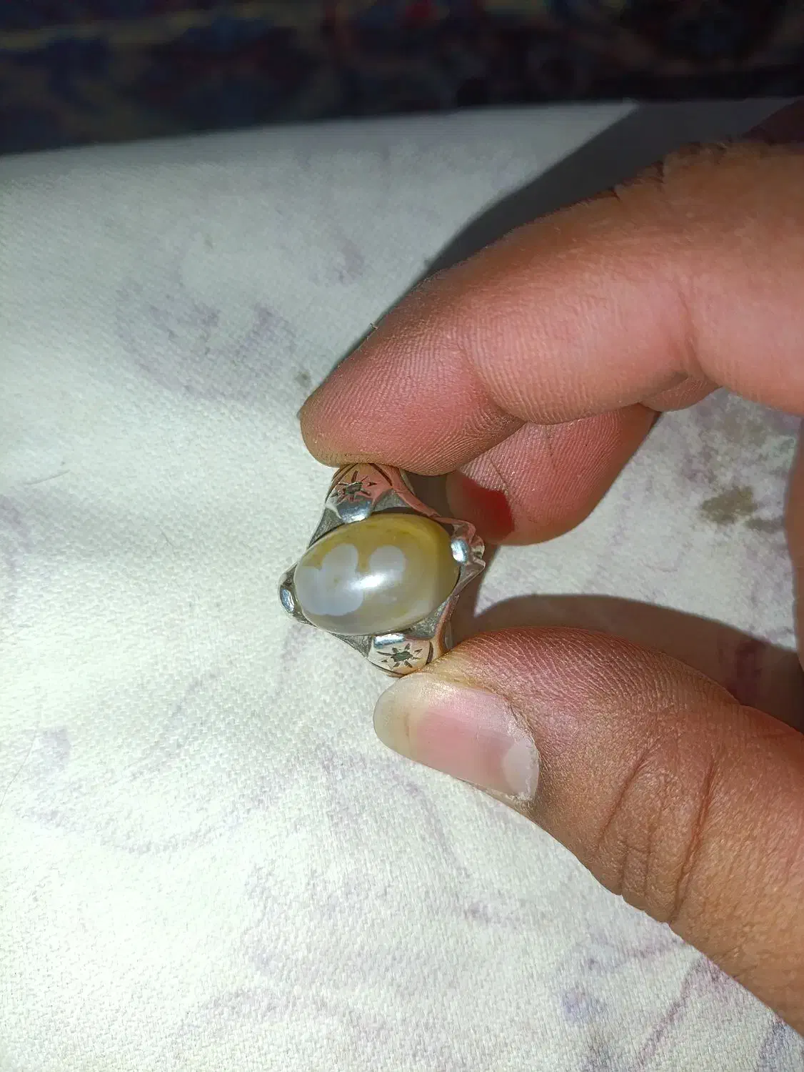 انگشتر چشم باباقوری اصل|جواهرات|رامهرمز, |دیوار