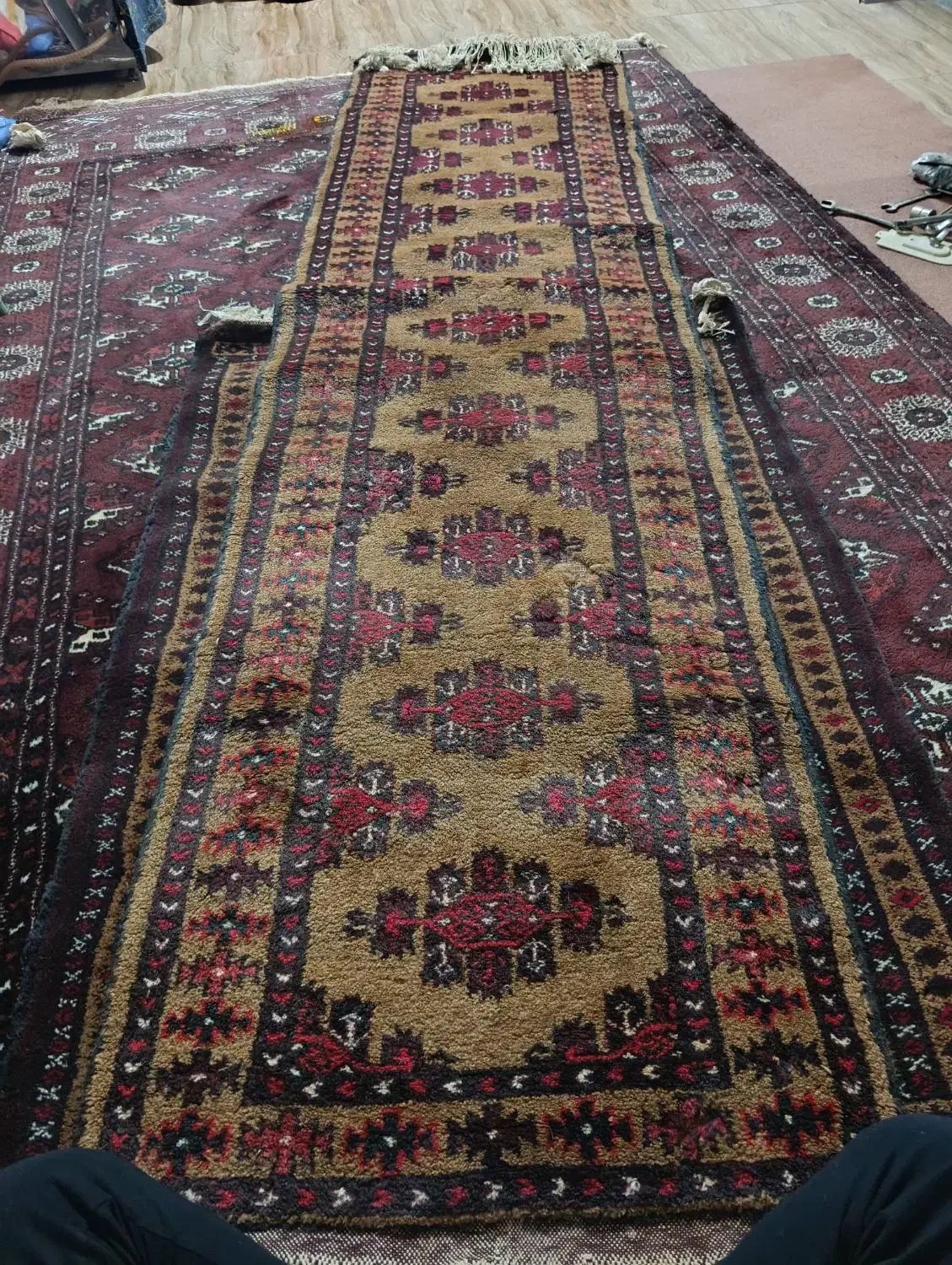 فروش کناری دست بافت|فرش|گنبد کاووس, |دیوار