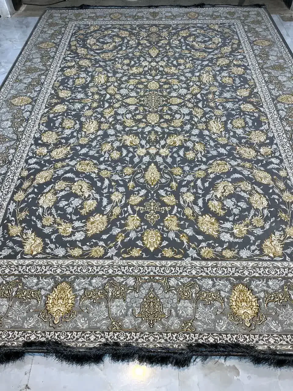 فرش 12 متر نو آکبند / افشان/ 1200شانه /فرش فانوس|فرش|بیرجند, |دیوار