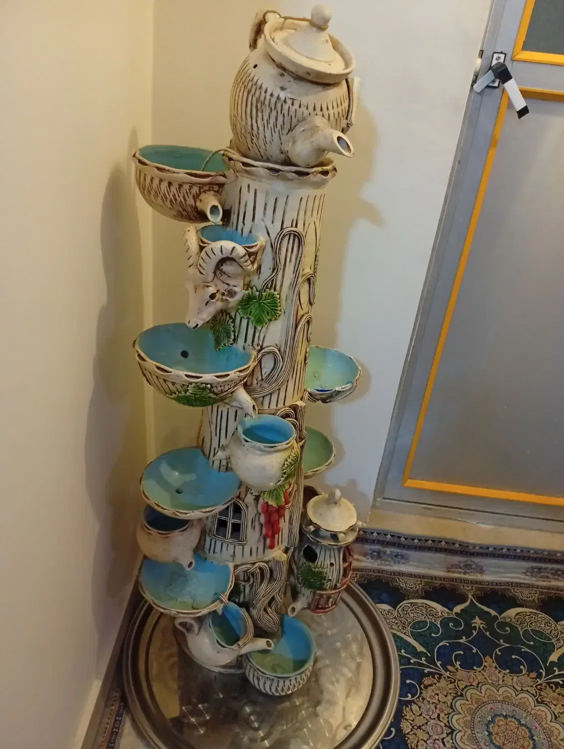 یک عدد آب نما سه تیکه|صنایع دستی و سایر لوازم تزئینی|تهران, خاک سفید|دیوار