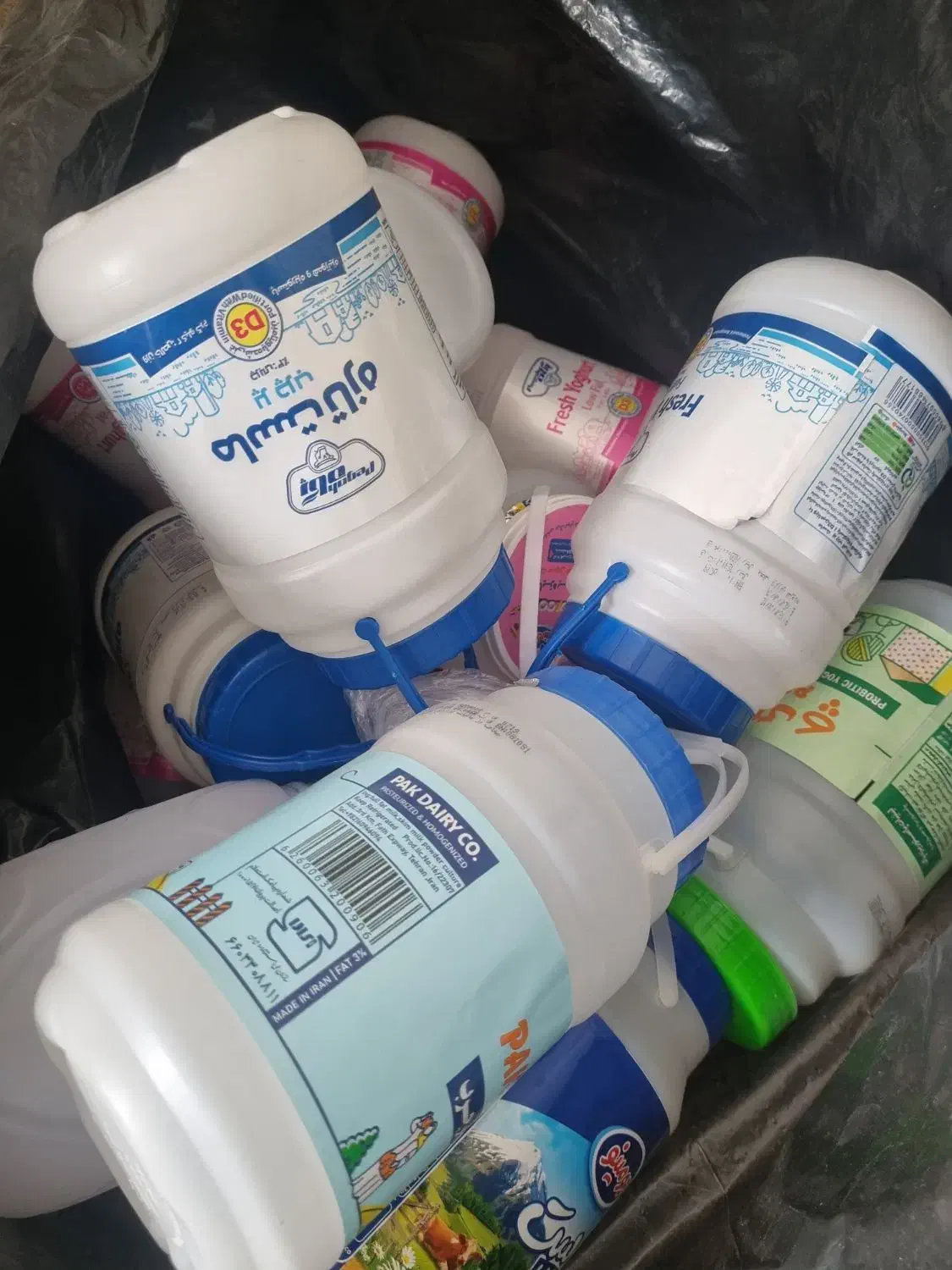 دبه ۲ کیلویی|ظروف نگهدارنده، پلاستیکی، یک‌بارمصرف|قزوین, |دیوار