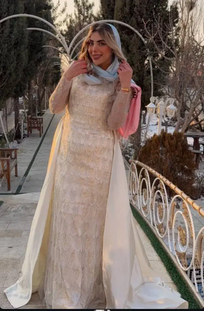 لباس مجلسی تمام سنگ مزون دوری شده فری سایز|لباس|شهریار, شهریار|دیوار