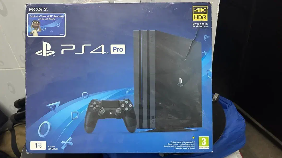 PS 4 pro دو دسته|کنسول، بازی ویدئویی و آنلاین|کرمانشاه, |دیوار
