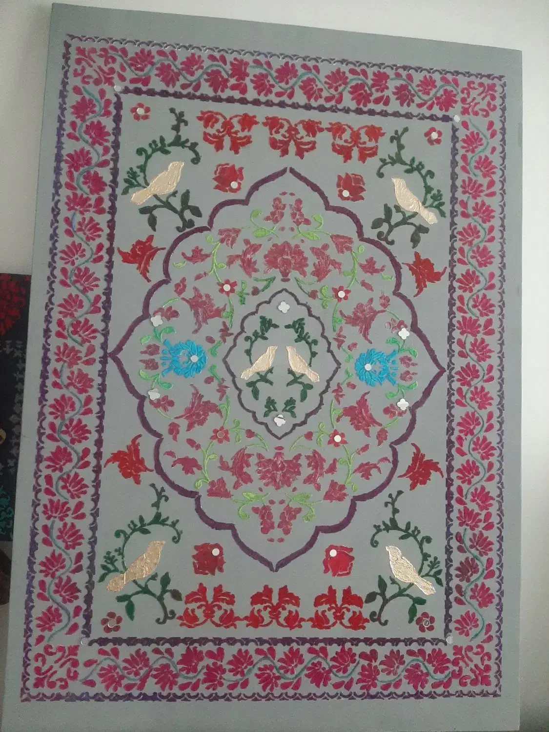 تابلو طرح فرش مخمل|تابلو فرش|پردیس, فاز ۸|دیوار