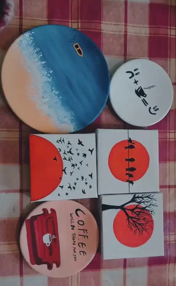 نقاشی روی سفال|تابلو، نقاشی، عکس|دهدشت, |دیوار