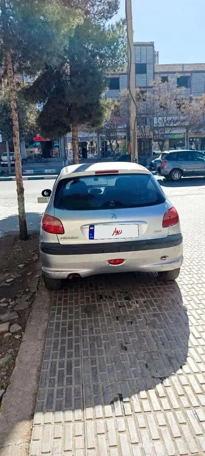 ۲۰۶ مدل ۸۴ نقد و اقساطی|خودرو سواری و وانت|کرمان, |دیوار