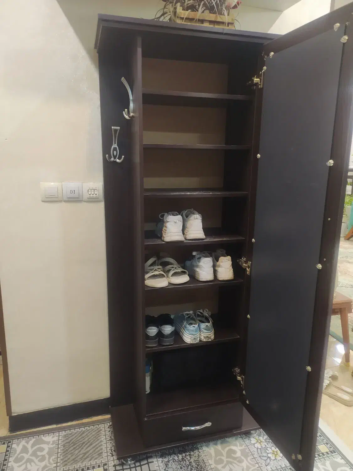 جاکفشی آینه دار|جاکفشی، کمد، دراور|شیراز, شهرک مدرس|دیوار