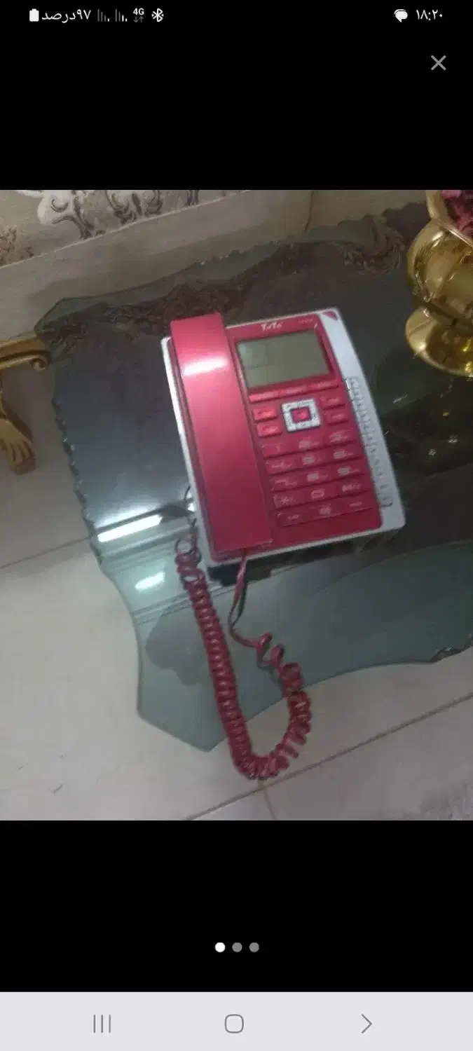 یک عددگوشی تلفن رومیزی نو|تلفن رومیزی|یزد, |دیوار