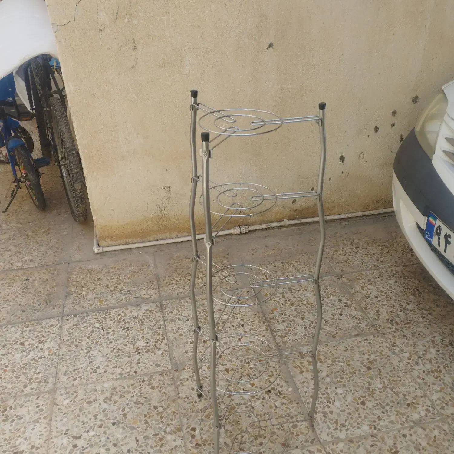 دو عدد استند قابلمه|آبچکان و نظمدهنده ظروف|کوهدشت, |دیوار