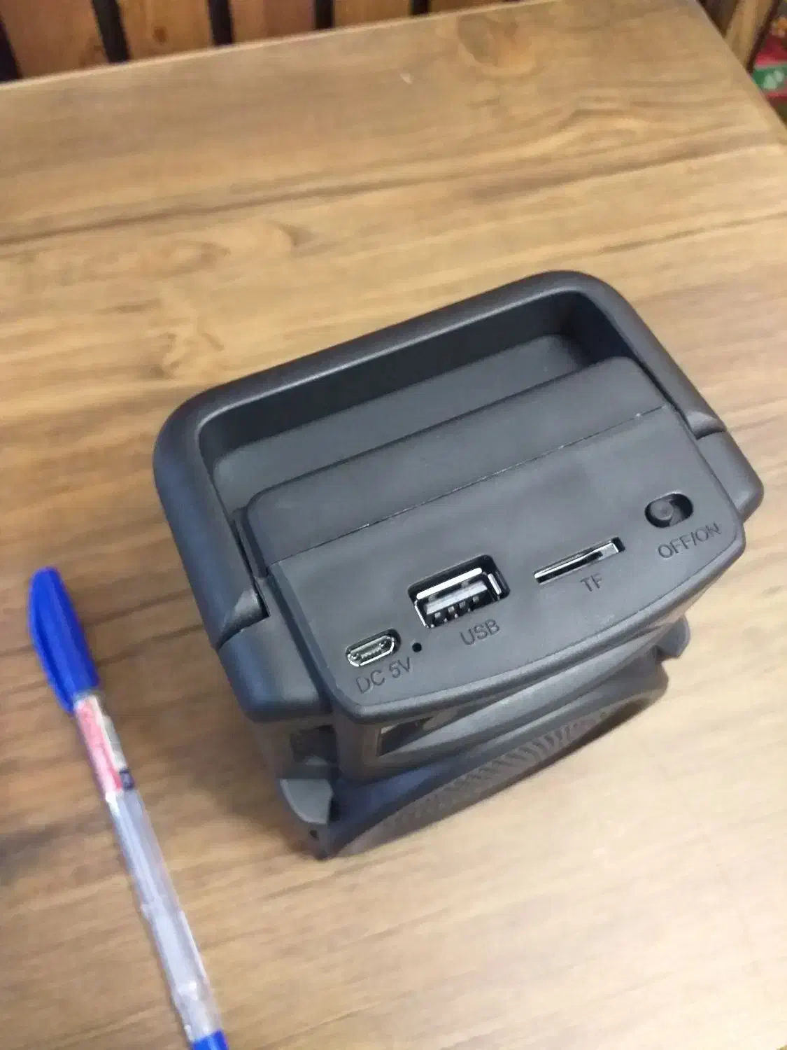 اسپیکر بلوتوثی شارژی فلش و رم و رادیو رقص نور|سیستم صوتی خانگی|ری, ظهیرآباد|دیوار