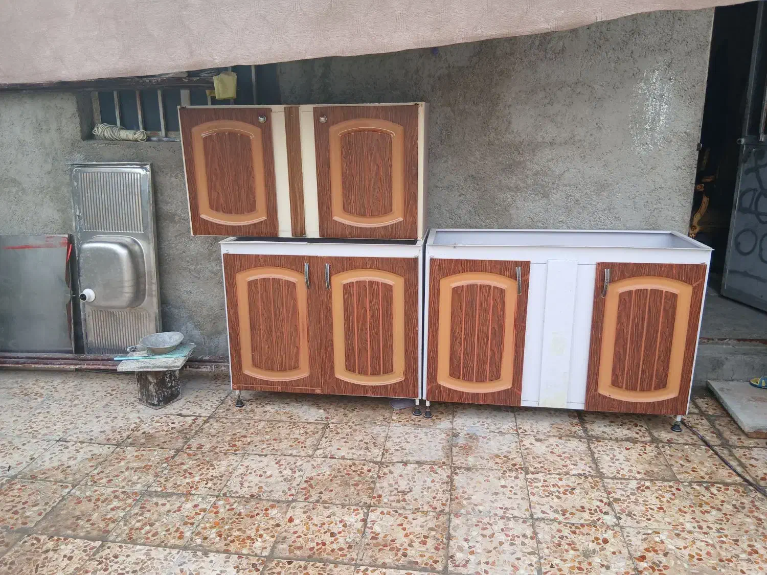 چند عدد در و کابینت|مصالح و تجهیزات ساختمان|ایذه, |دیوار