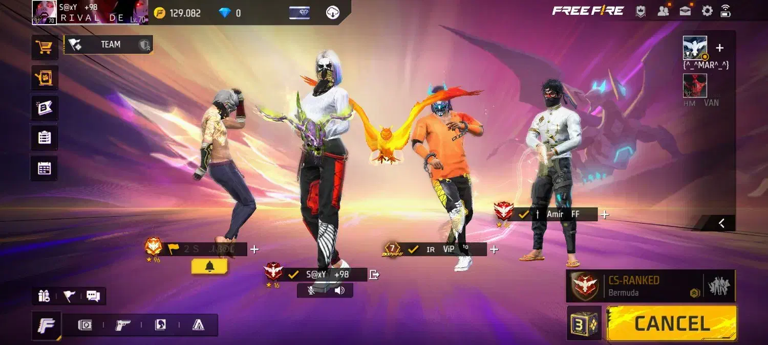 اکانت فیری فایر|کنسول، بازی ویدئویی و آنلاین|تهران, ترمینال غرب|دیوار