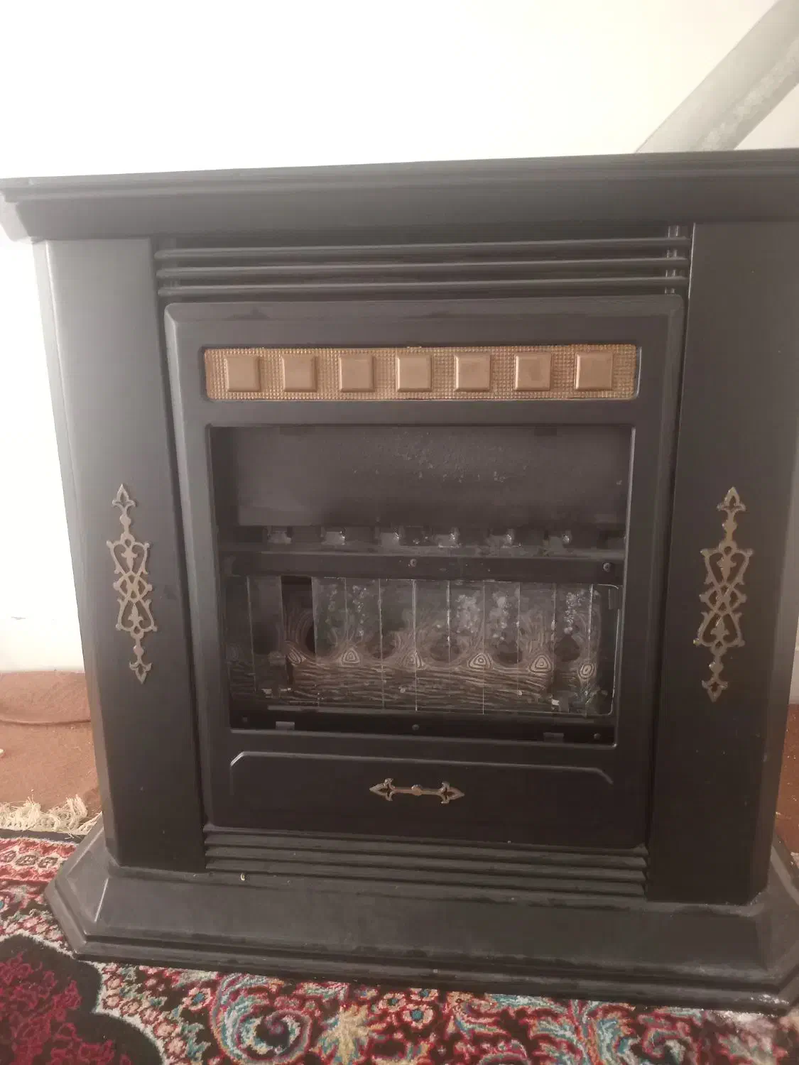 بخاری شومینه|بخاری، هیتر، شومینه|آزادشهر, |دیوار