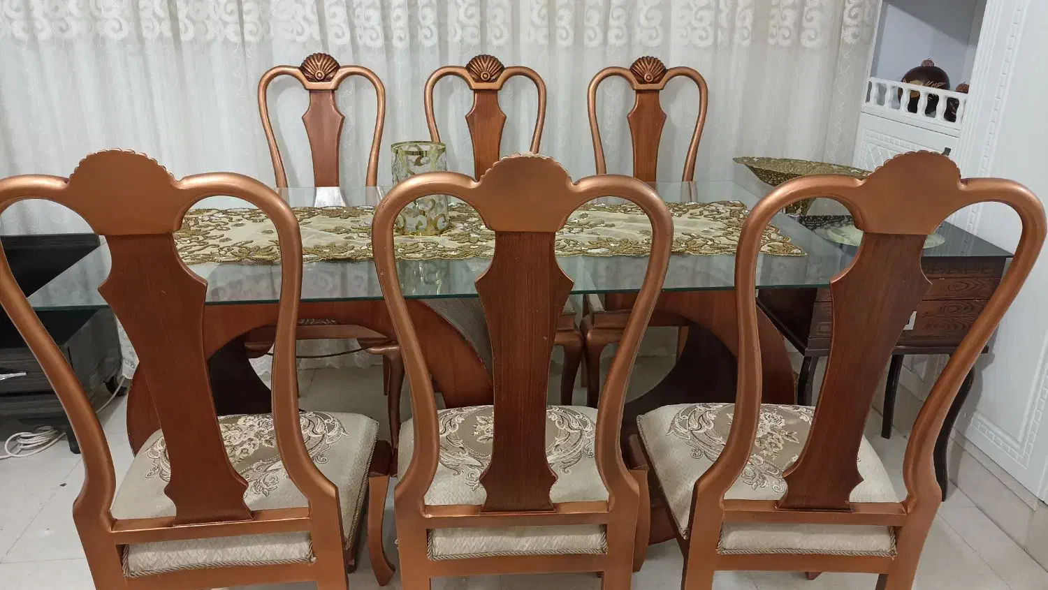 میز غذا خوری|میز و صندلی غذاخوری|آبیک, |دیوار