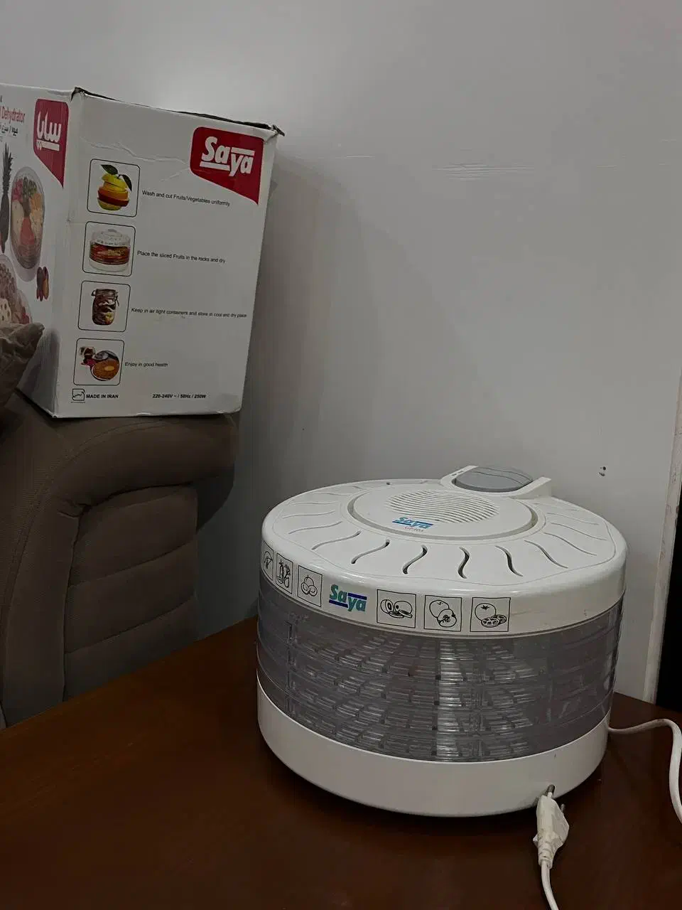 خشک کن میوه وسبزی سالم وتمیز،درحدنو|سایر لوازم برقی|لشت نشا, |دیوار