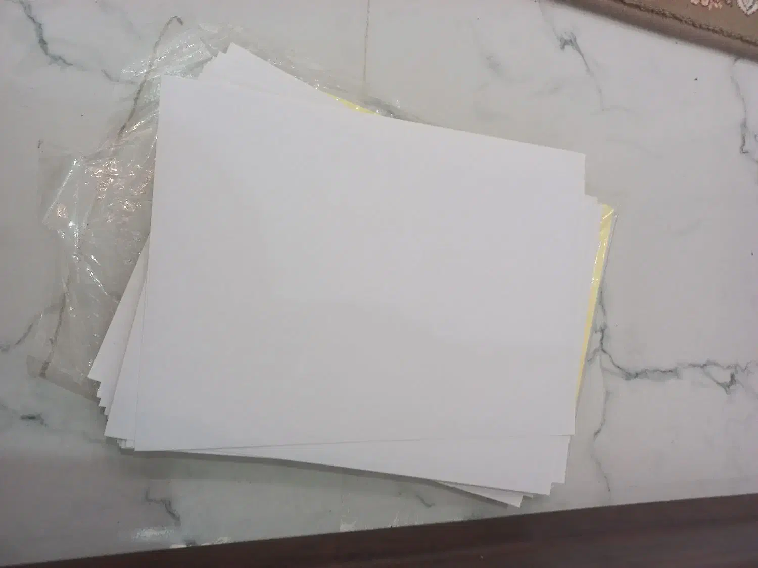 کاغذa4 پشت چسبدار مات|لوازم التحریر|ساوه, |دیوار