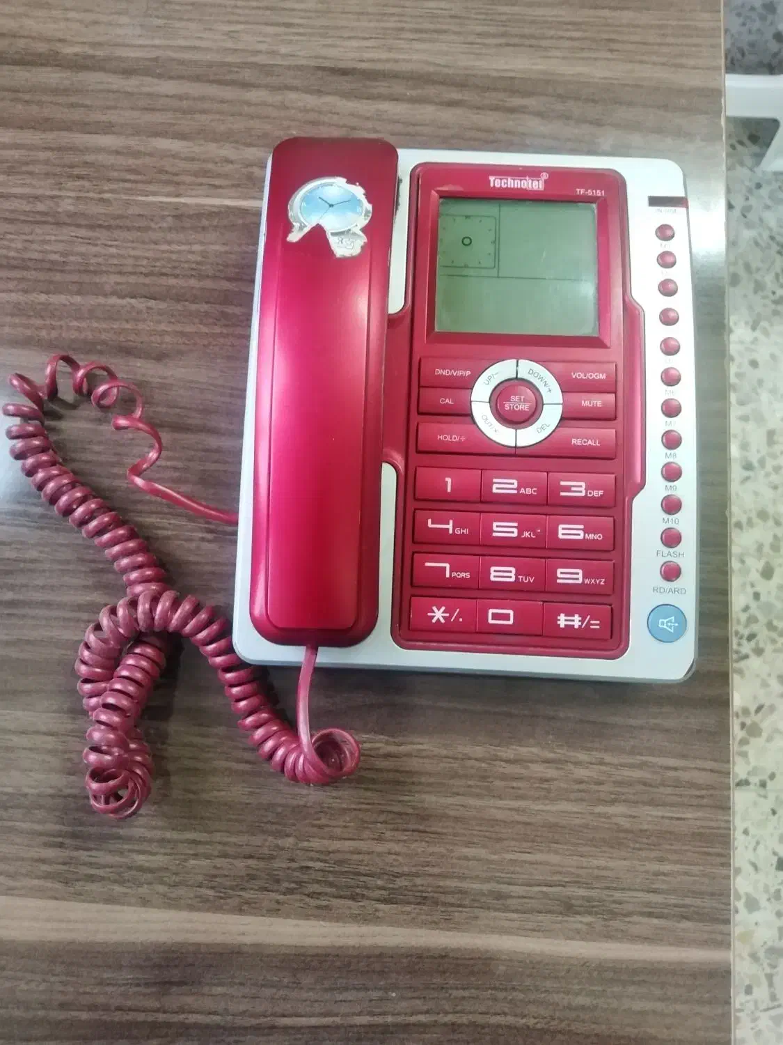 گوشی خط ثابت تکنوتل|تلفن رومیزی|سمنان, |دیوار