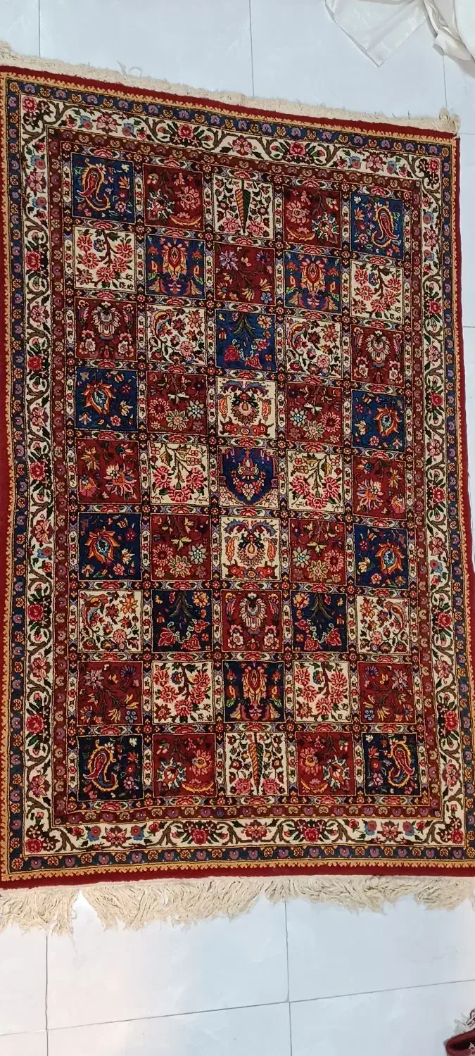 فرش دستباف خشتی چالشتر|فرش|رباط‌کریم, شترخوار|دیوار