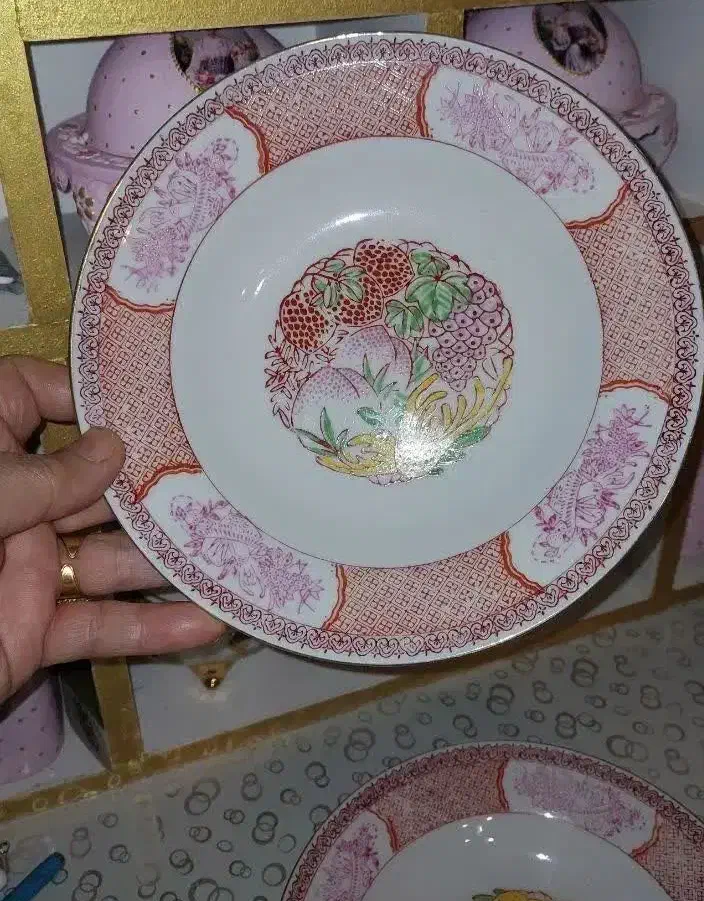 بشقاب قدیمی وآنتیک|ظروف سرو و پذیرایی|تبریز, |دیوار