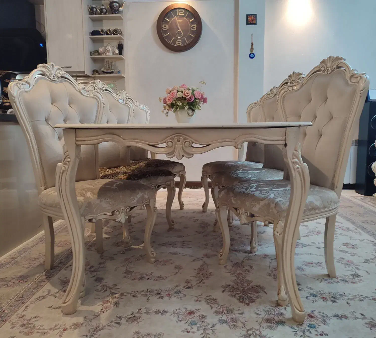 میز و صندلی غذاخوری 8نفره|میز و صندلی غذاخوری|تهران, تسلیحات|دیوار