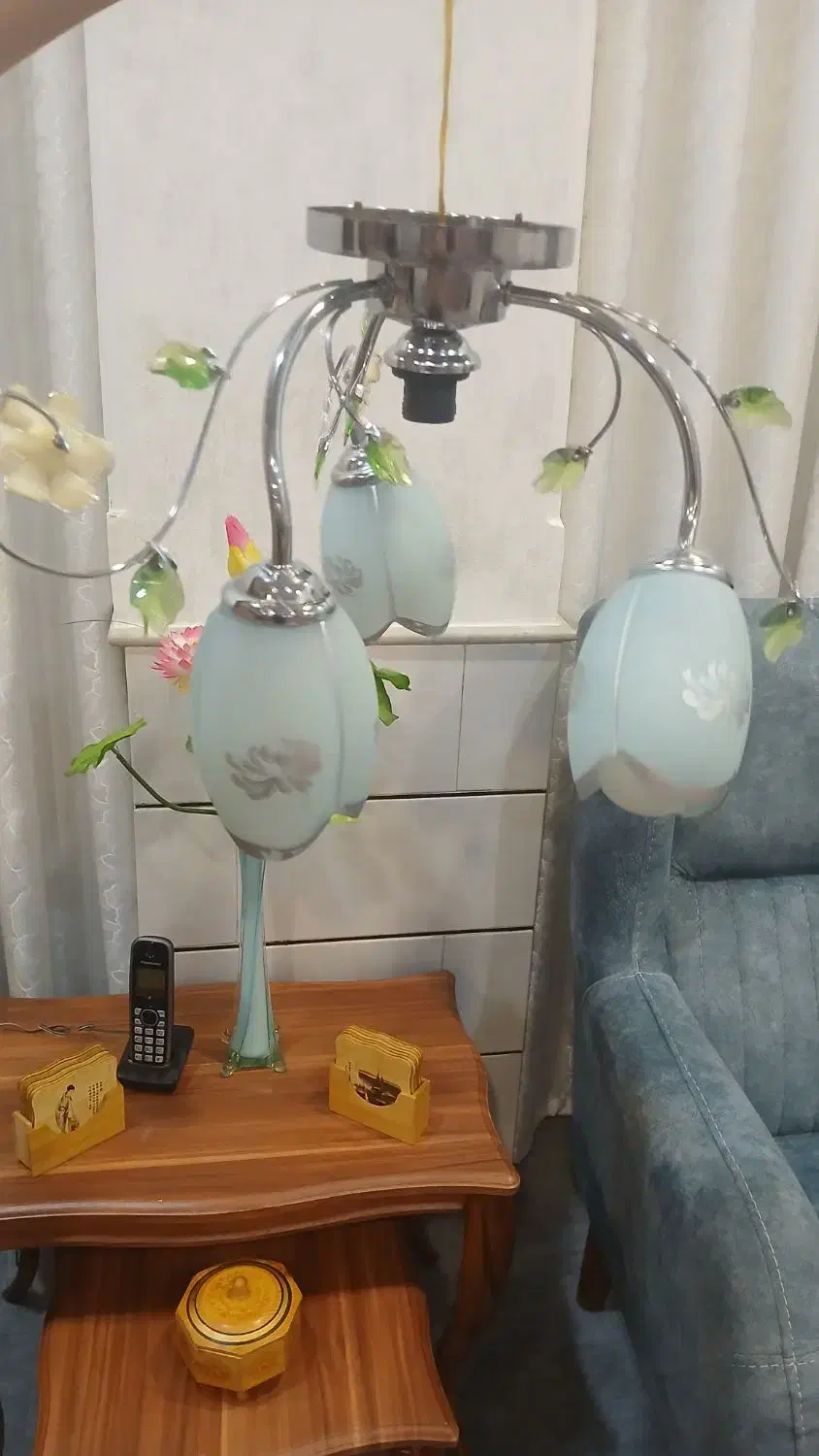 لوستر|لوستر و چراغ آویز|ساوه, |دیوار