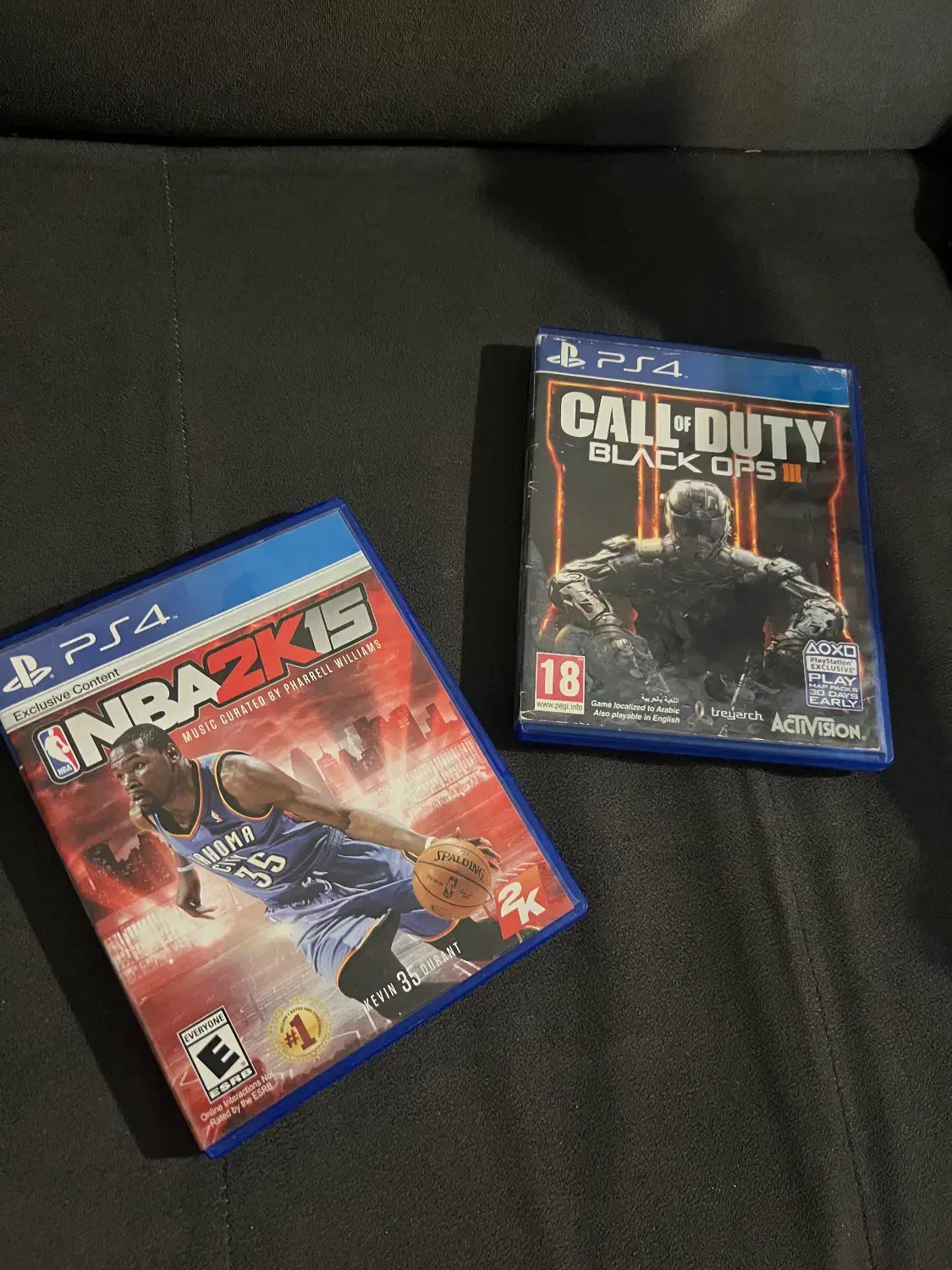 دو عدد بازی ps4|کنسول، بازی ویدئویی و آنلاین|تهران, پاسداران|دیوار