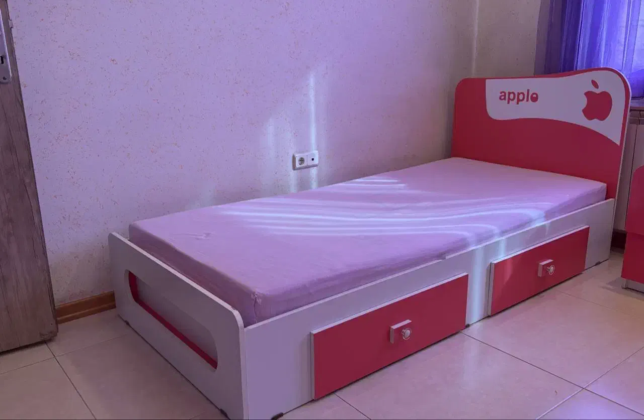 تخت یک نفره نوجوان|تخت و سرویس خواب|سنندج, |دیوار