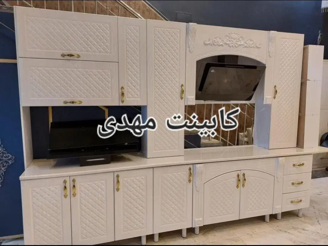 کابینت سه متر بالا۳متر پایین طرح صدف کد۴۵|مصالح و تجهیزات ساختمان|خمام, |دیوار