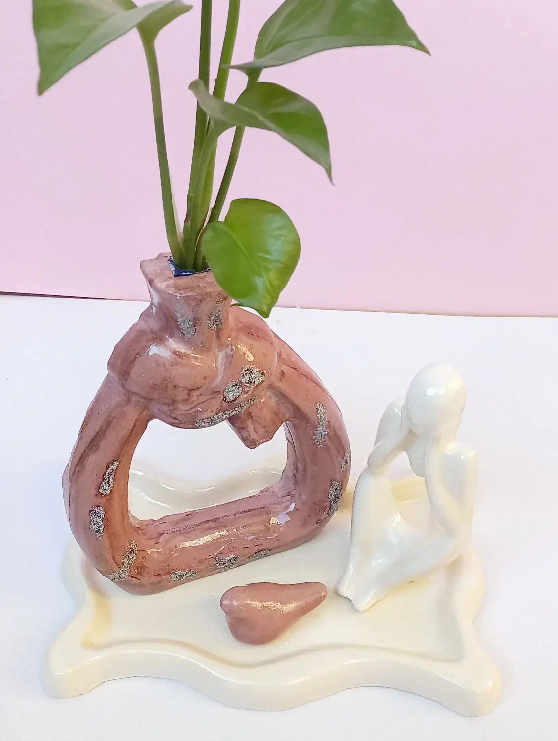 گلدون، دکوری، سینی دفرمه، شیپ عکاسی|صنایع دستی و سایر لوازم تزئینی|لار, |دیوار