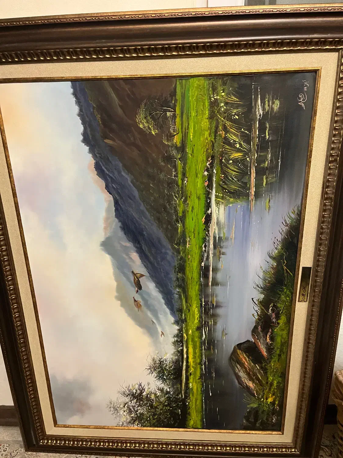 تابلو نقاشی منظره|تابلو، نقاشی، عکس|تهران, کوی بیمه|دیوار