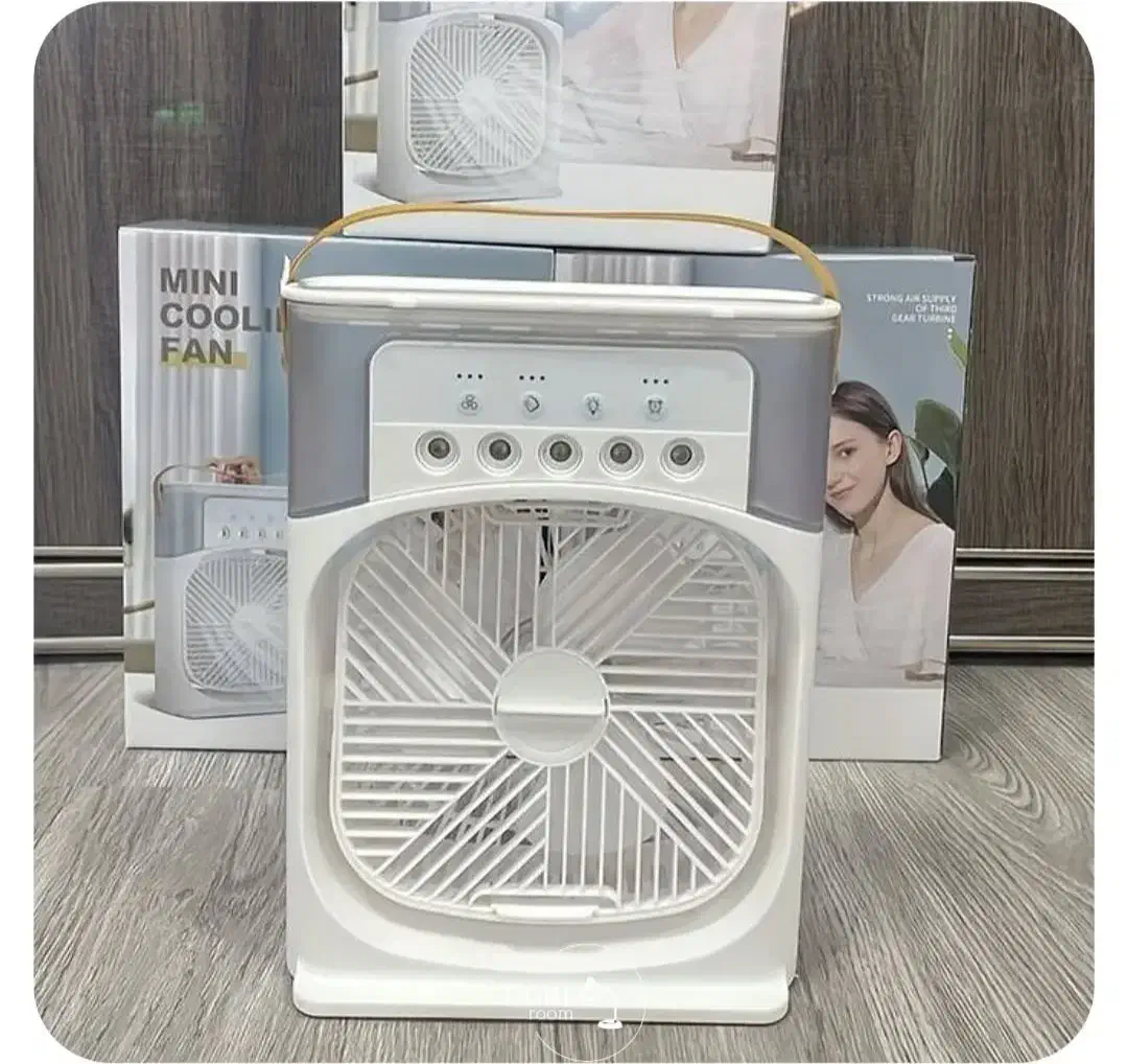 کولر مه پاش رو میزی|پنکه و تصفیه‌کنندهٔ هوا|قم, شهرک امام حسن|دیوار