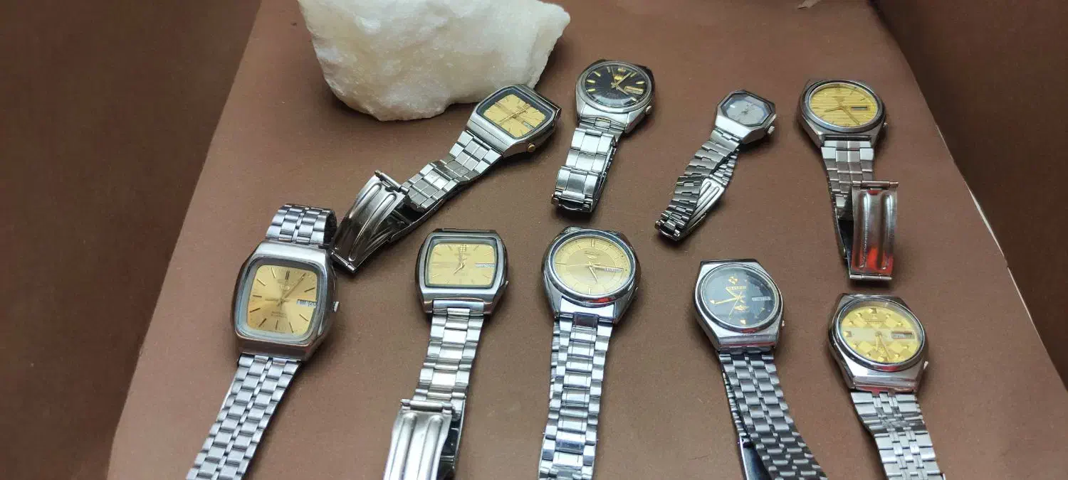 حراج 9 عدد ساعت اتوماتیک، بکر، بدون نقص|ساعت|کرمانشاه, |دیوار