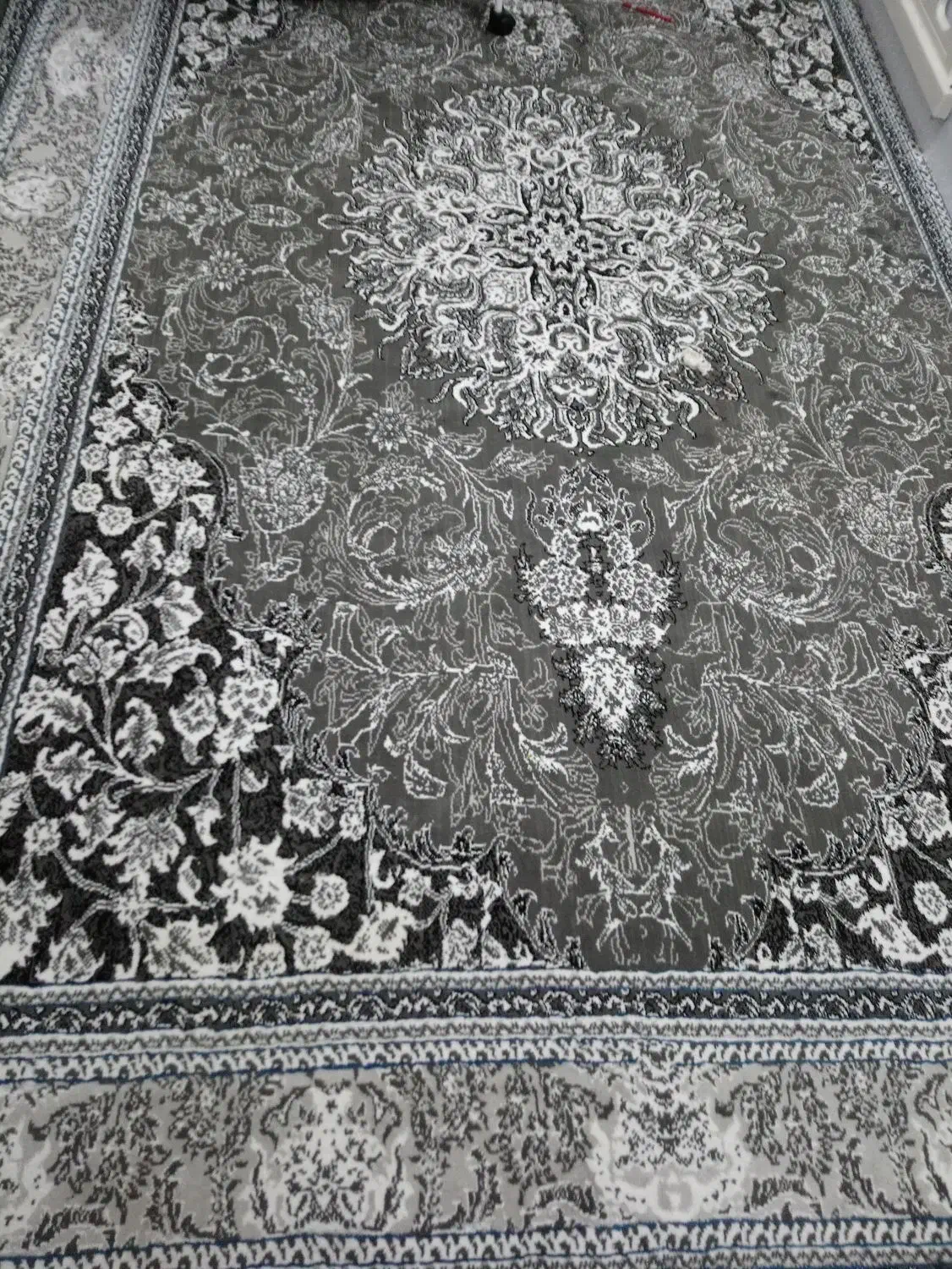 فرش 9متری در حد نو بدون هیچ زدگی و سوختگی|فرش|شیراز, گل سرخ|دیوار