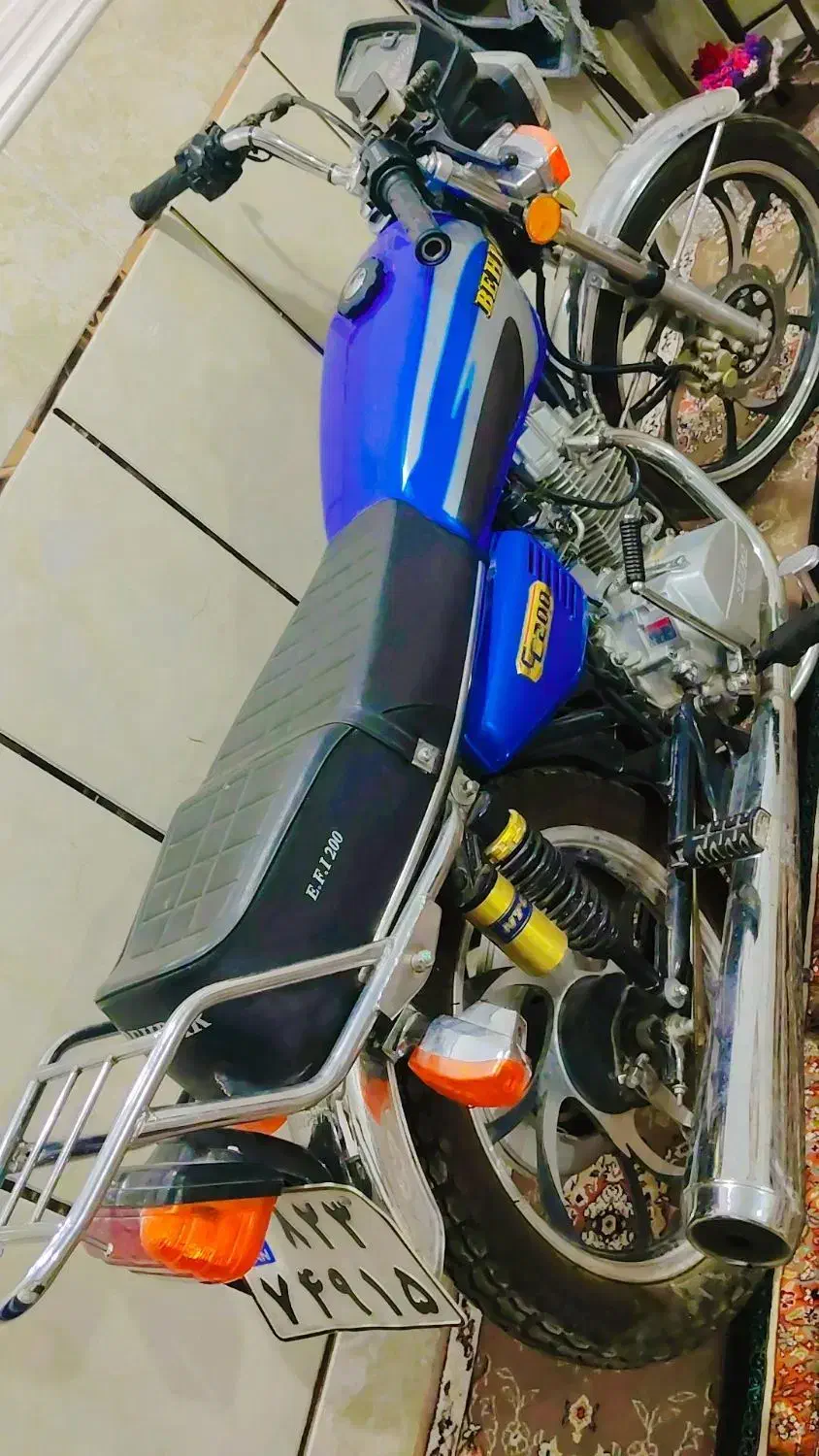 موتور|موتورسیکلت|آسمینون, |دیوار