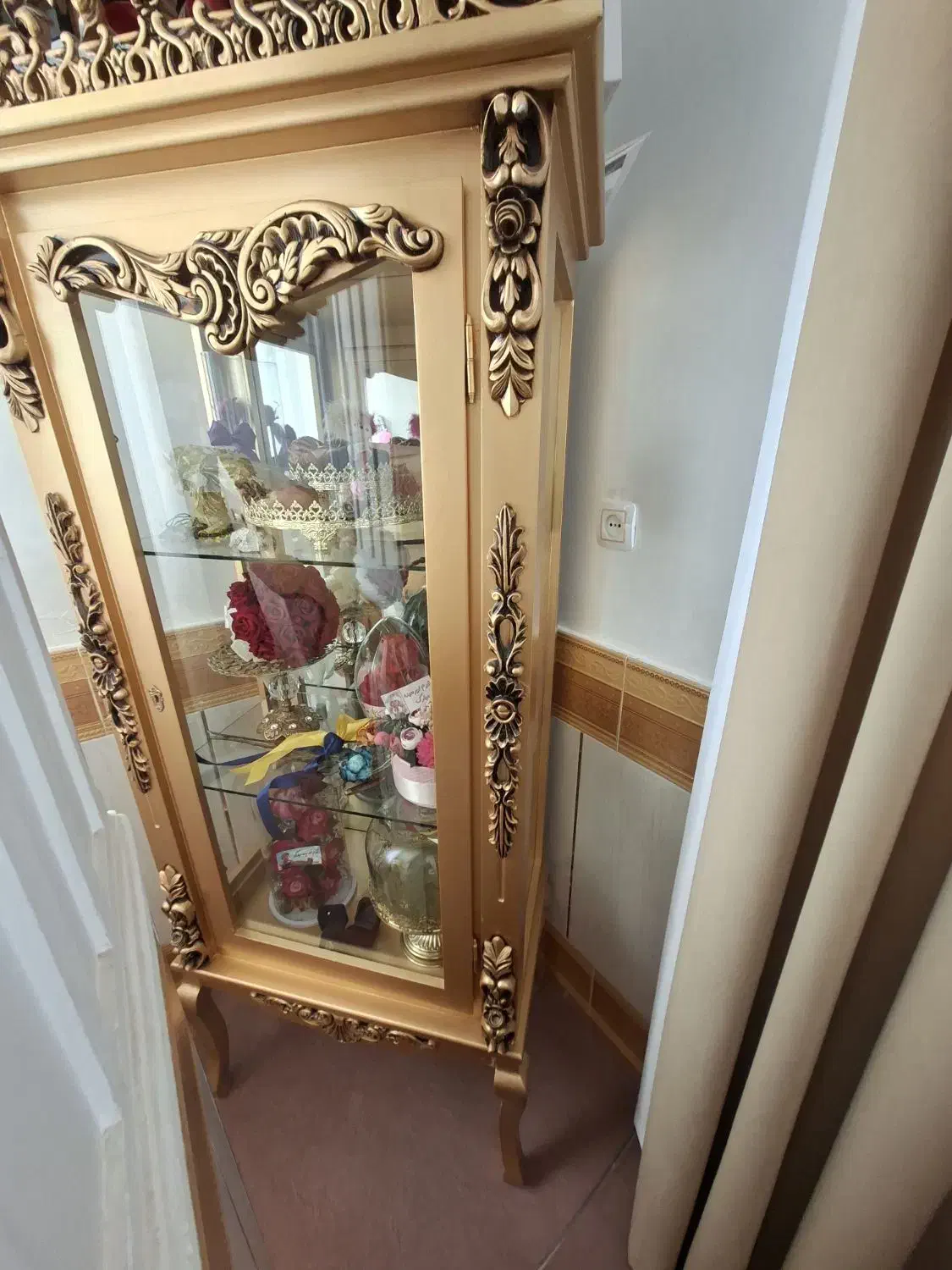 بوفه چوبی|بوفه، ویترین، کنسول|زنجان, |دیوار