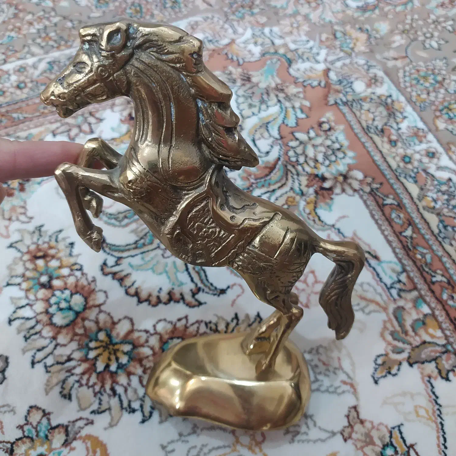 اسب برنجی برنزی|مجسمه، تندیس، ماکت|نسیم‌شهر, |دیوار