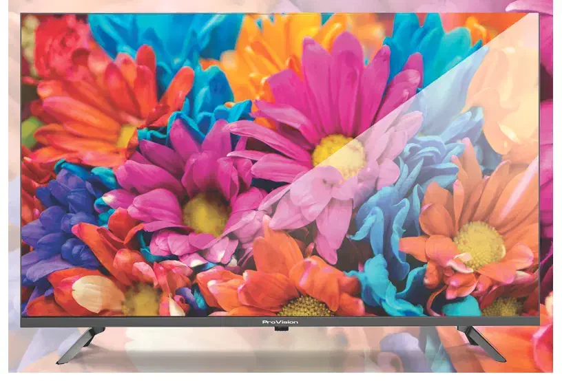 ال ای ۵۵ اینچ کیو ال ای دی با گارانتی شرکتی|تلویزیون و پروژکتور|رشت, بازار|دیوار