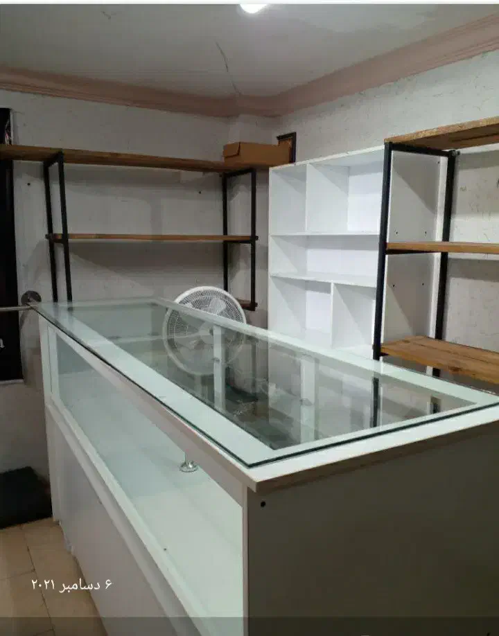 صنایع چوبی|کتابخانه، شلف، قفسه‌های دیواری|علی‌آباد کتول, |دیوار