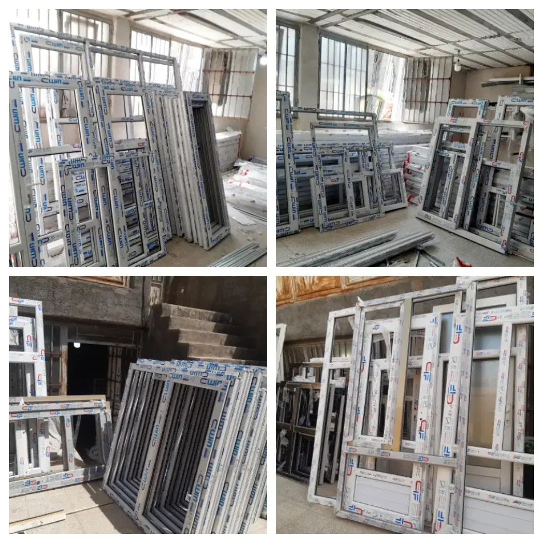 تولیددرب و پنجره upvc خریدمستقیم ازکارخانه|خدمات پیشه و مهارت|قم, شاه سید علی|دیوار