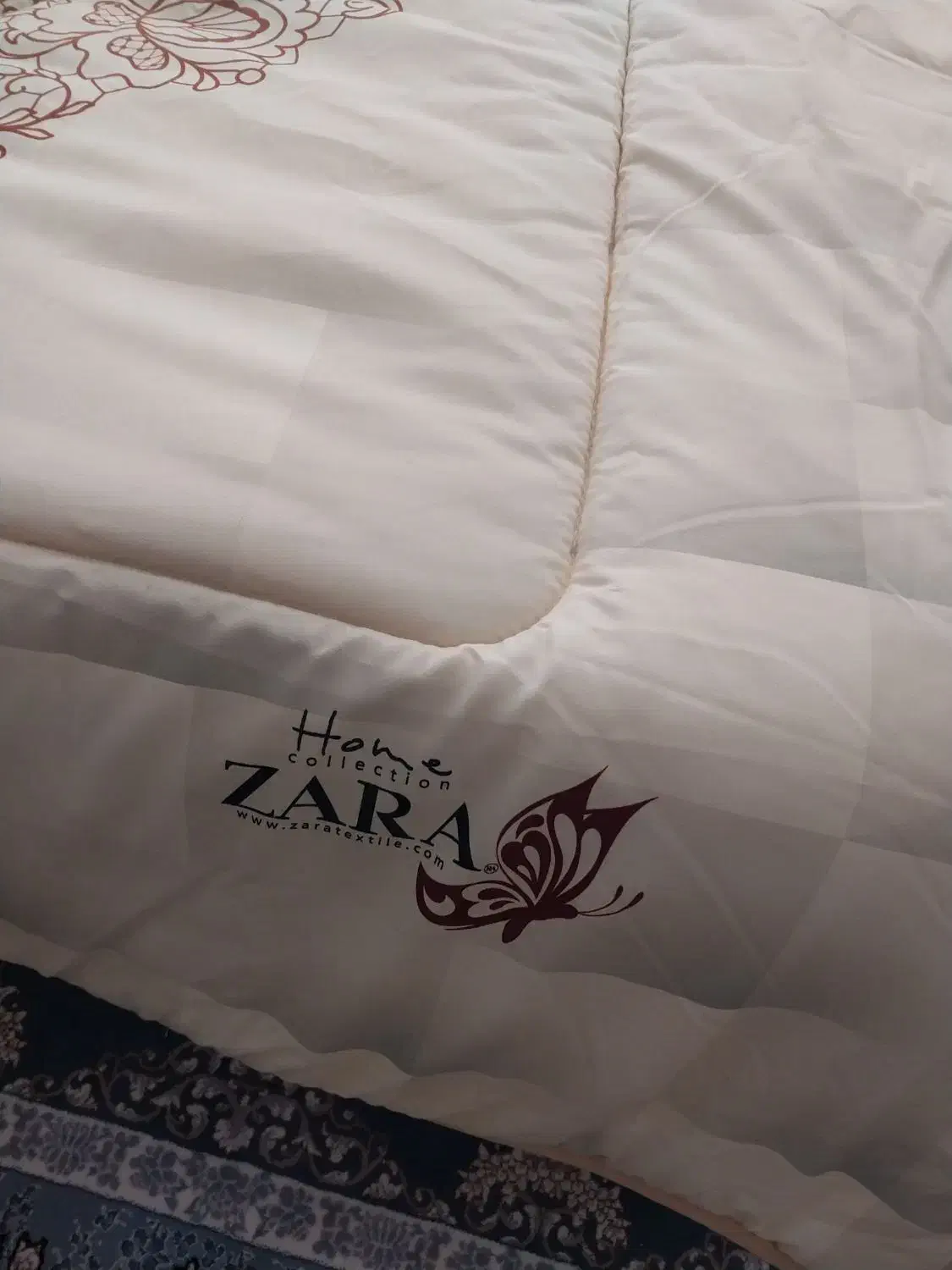 روتختی دونفره مارک زارا هوم دورویه درحد خیلی نو|سرویس روتختی|کنگاور, |دیوار